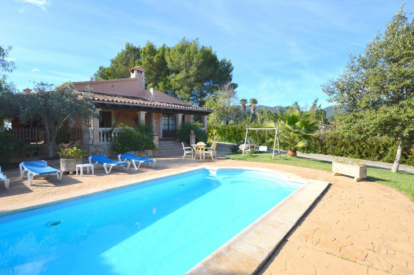 Гостевой дом Finca Con Piscina Es Blanquer Экстерьер фото