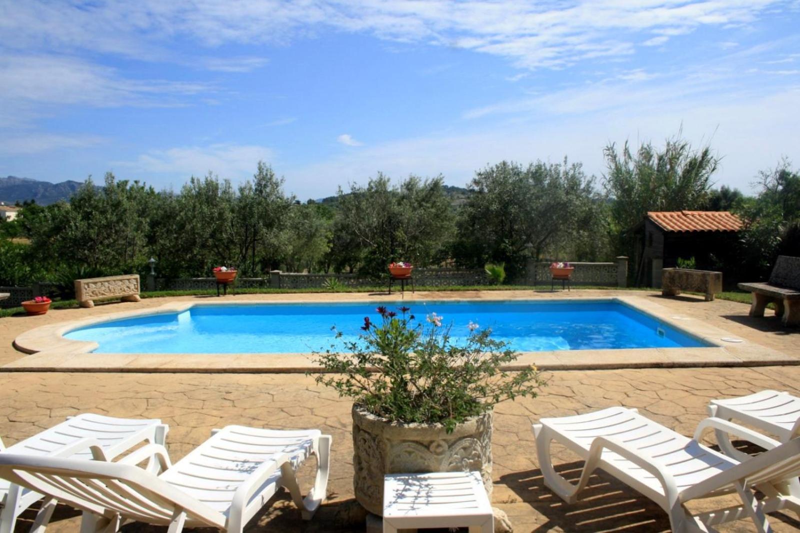 Гостевой дом Finca Con Piscina Es Blanquer Экстерьер фото