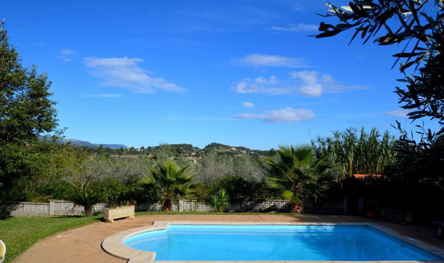 Гостевой дом Finca Con Piscina Es Blanquer Экстерьер фото