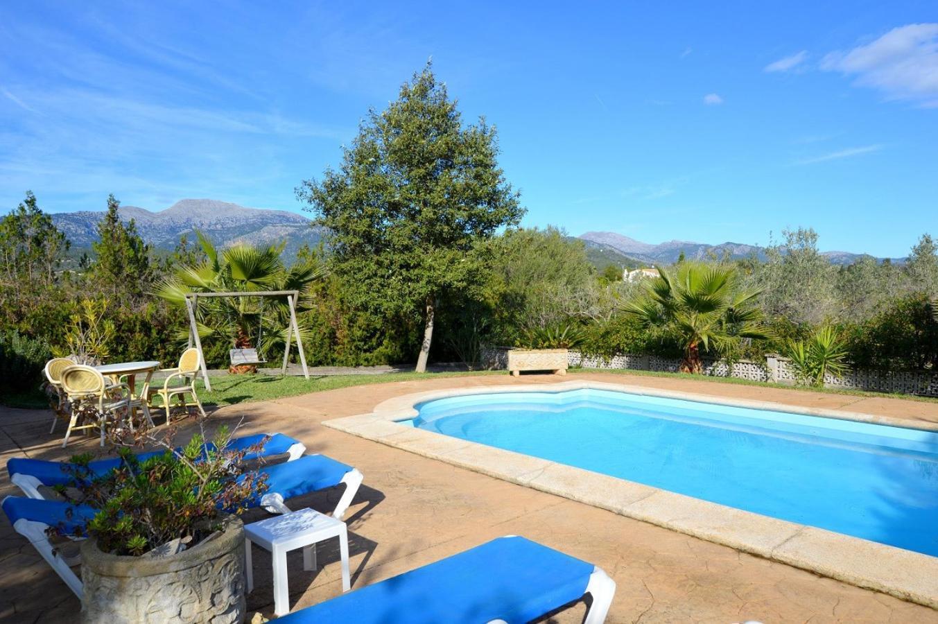 Гостевой дом Finca Con Piscina Es Blanquer Экстерьер фото