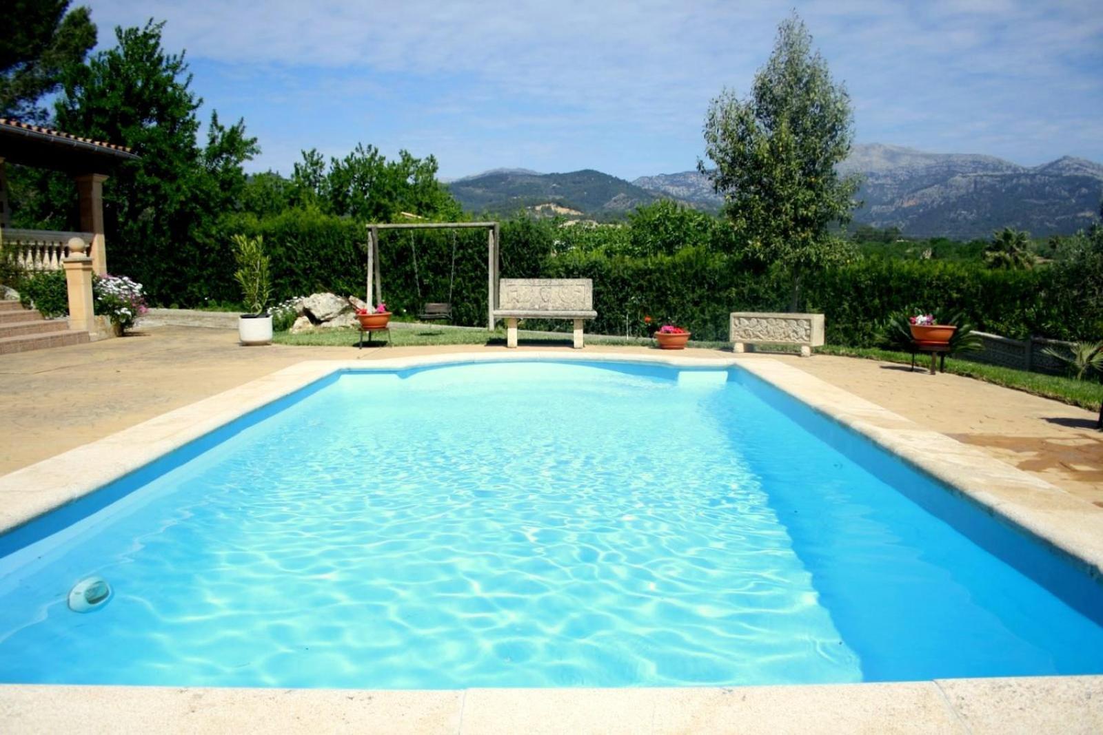 Гостевой дом Finca Con Piscina Es Blanquer Экстерьер фото